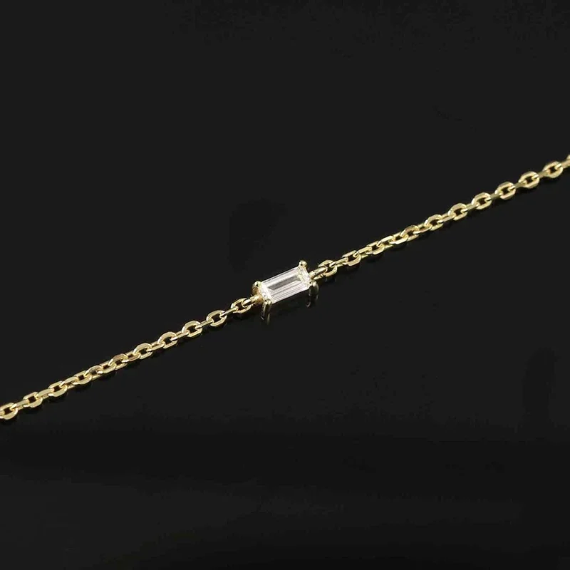 NASIA Moissanite Bracelets for Women Letter Charm Adjustable Chain 100% S925 Sterling Silver Wedding Fine Jewelry Gifts 2026