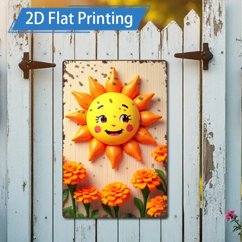 1pc 8x12inch Metal Sign 