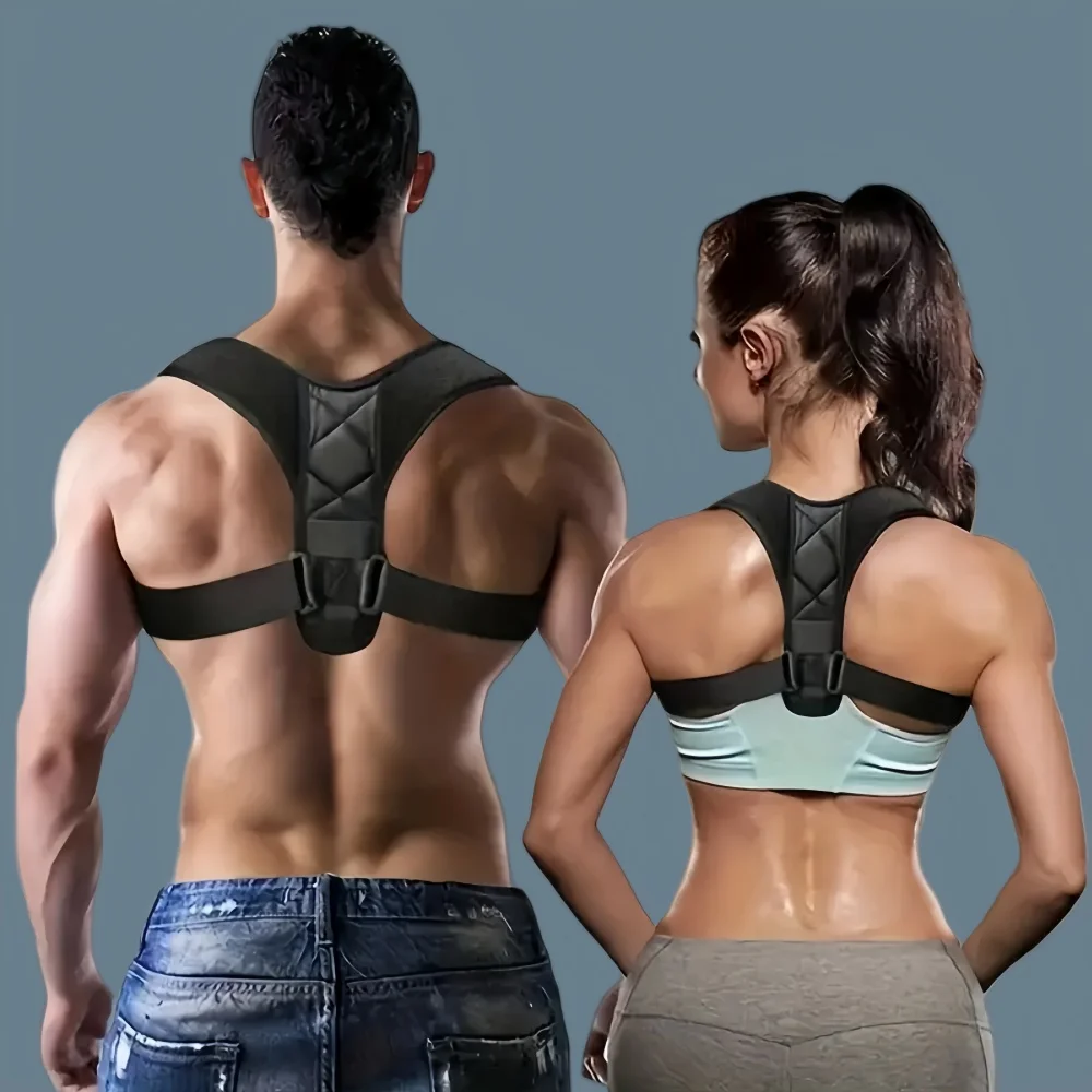 1Pcs Posture Corrector for Women Men,Back Brace,Comfortable Posture Trainer for Spinal Alignment & Adjustable Back Blet Support