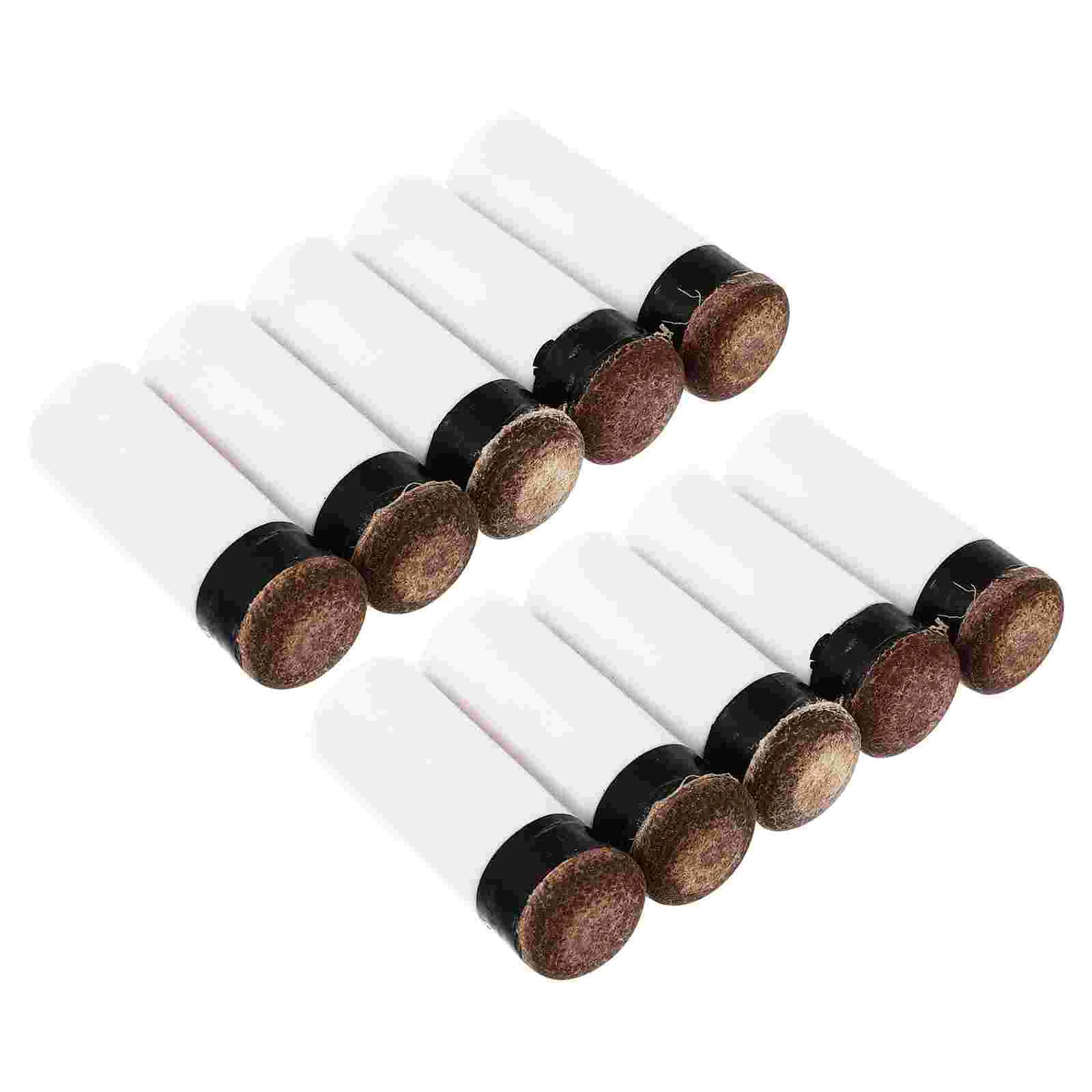 10 Pcs Nine Club Angle Professional Billiard Cue for Billiards Accessories Replacement Tools Tips Pool Skin Pomerans 9mm