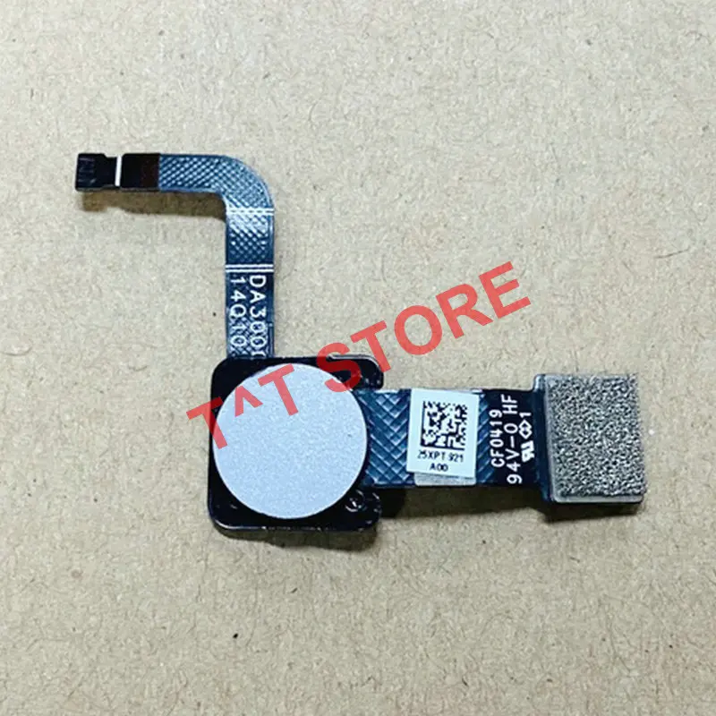 original for Dell Latitude 7400 2-in-1 Fingerprint Reader Module Power Button Circuit Board 25XPT 025XPT