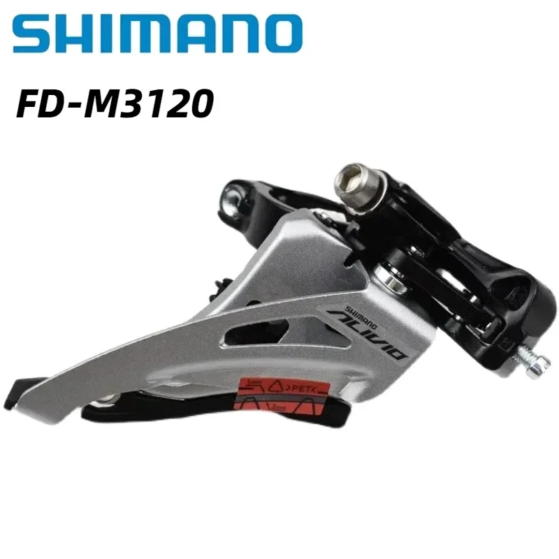 SHIMANO ALIVIO FD M3120 2x9 Speed Front Derailleur SIDE SWING Clamp Band Mount Fit For HG 2X9s Original Shimano Front Derailleur