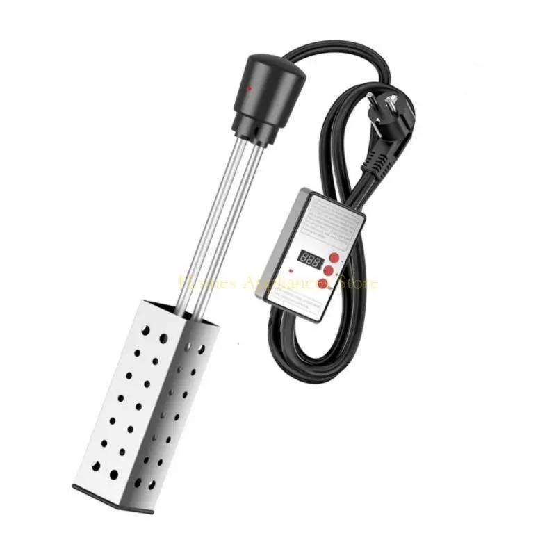 D0ab immersioni scaldacqua da 2500 w Timer regolabile in acciaio inossidabile arresto automatico perfetto per pulizia dei