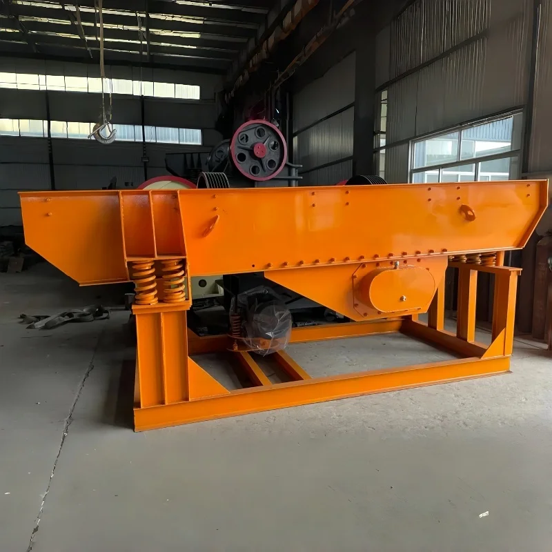 High Quality ZSW490 Quarry Stone Vibrating Grizzly Screen Feeder Electromagnetic Vibrator Core Motor for Mining Mine Operations