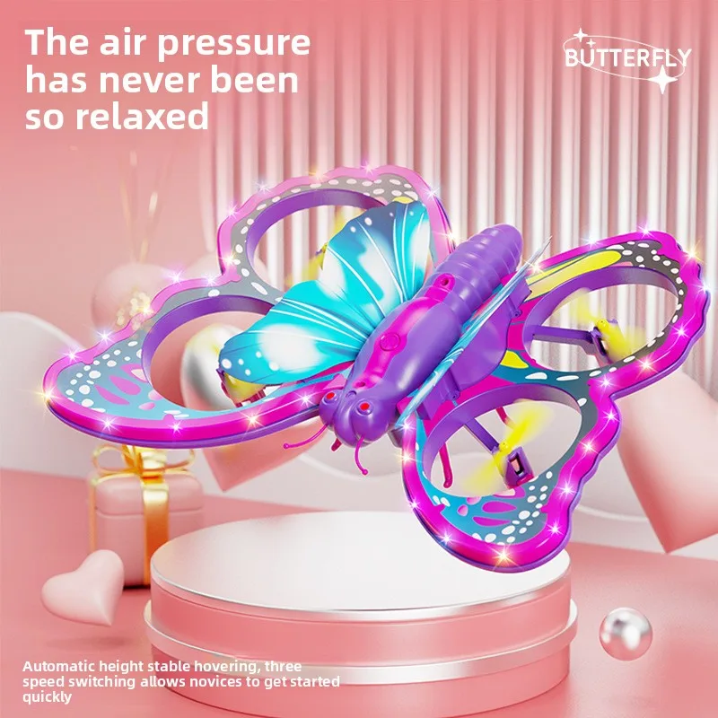 Papillon V40-enfants avion télécommandé combattant planeur mousse Drone élève jouet modèle d'avion