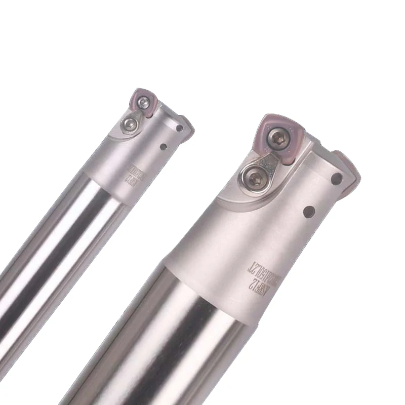 ASRF12 Rapid Feed Milling Cutter Bar CNC Roughing Tool Holder SDMT120512 Square Insert C32mm Indexable End Mill for Steel Stain