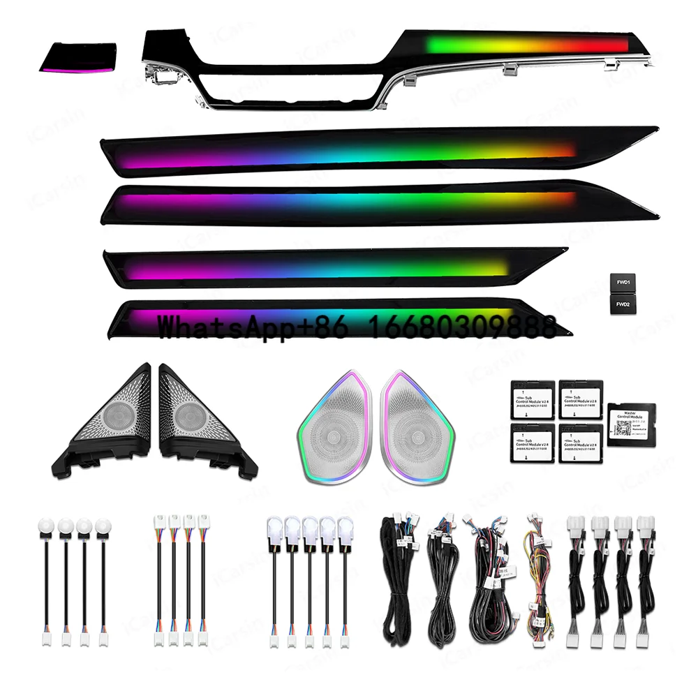 

ICarsin Symphony Dynamic Ambient Light for Honda Accord 10th Gen 2018 -2022 Interior LED Lighting Upgrade Trim Accessories