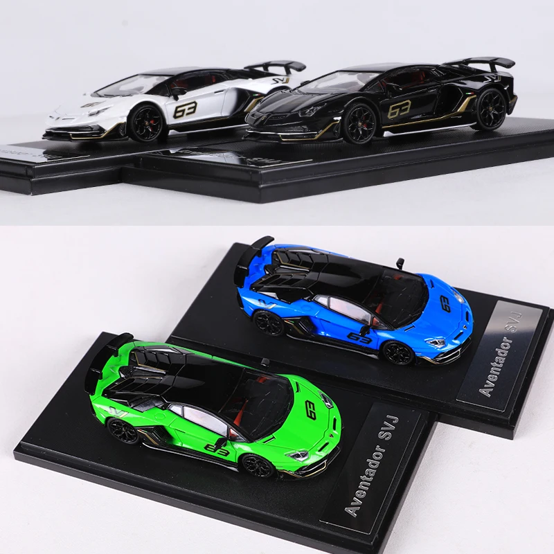 RM&Maxwell 1:64 Aventador SVJ Alloy Model Car