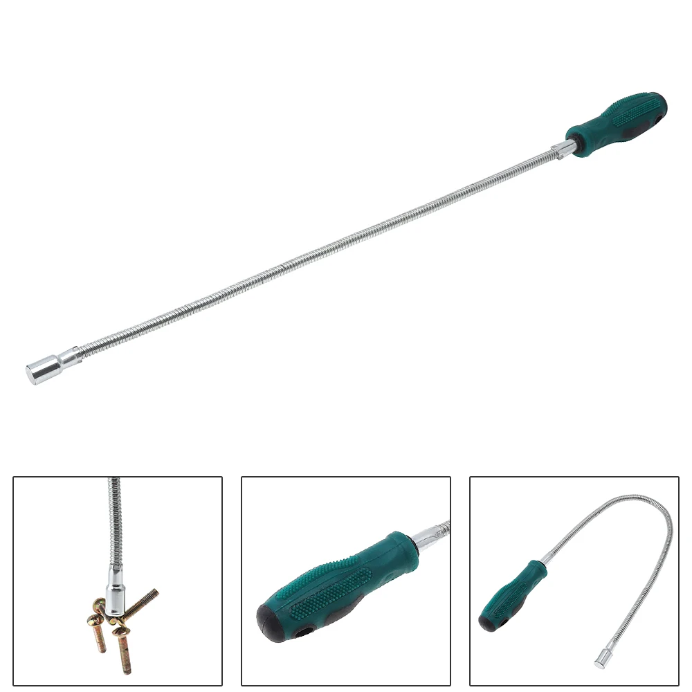 Telescopic Magnetic Pick Up Tool Flexible Spring Magnet Grab Grabber Pickup Fingers Prong for Garbage Pick Up Arm Extension