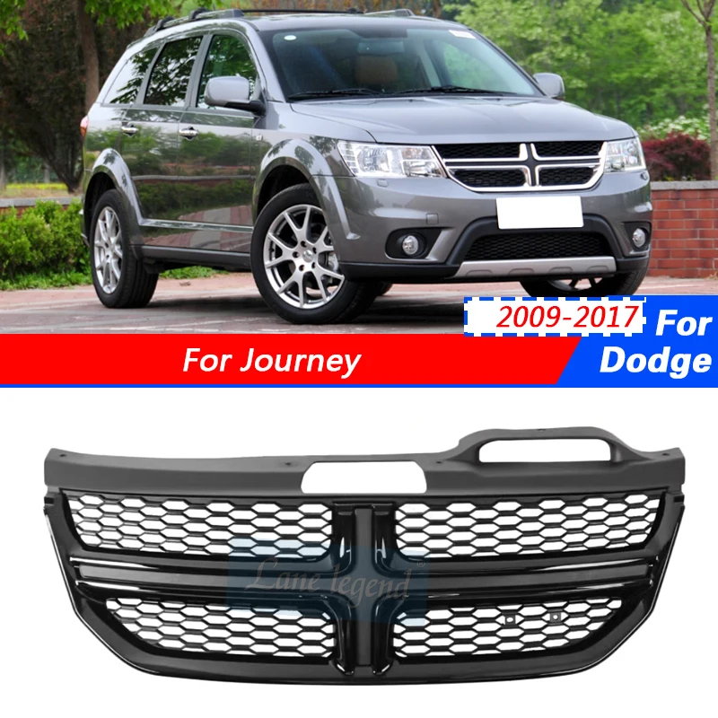 Racing Grills Bumper Mesh Grille Front Car Grill for DODGE JOURNEY 2009-2017 Car Anterior Reticulum Car Auto Parts