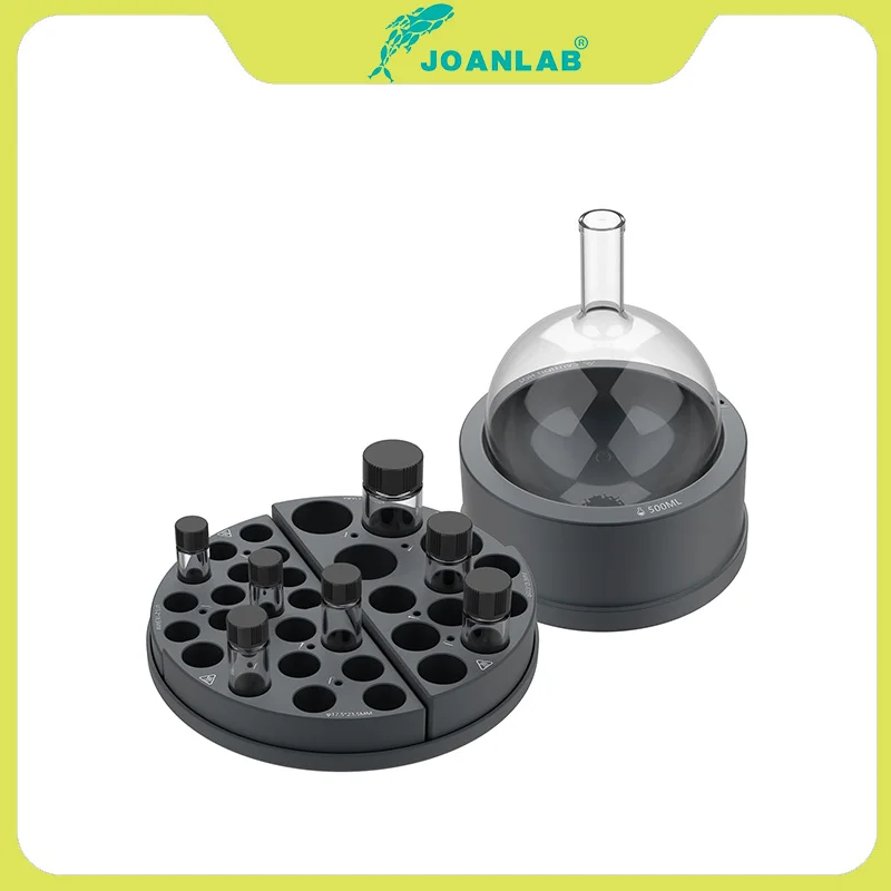 JOANLAB Sample bottle/round bottom flask metal heating module laboratory magnetic stirrer parallel reactor