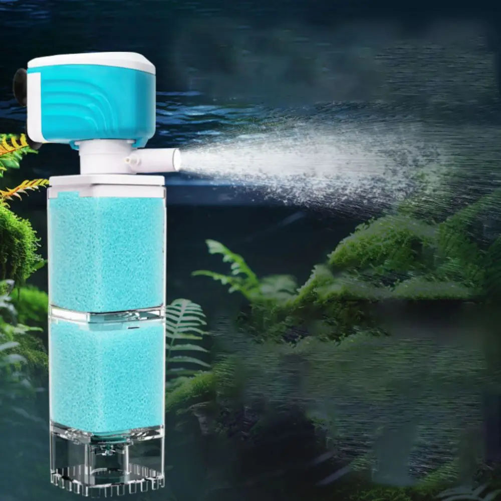 

Anti-Backflow Fish Tank Filter Strong Suction Adjustable Submersible Filter Low Noise Large Flow Water Purification System Home