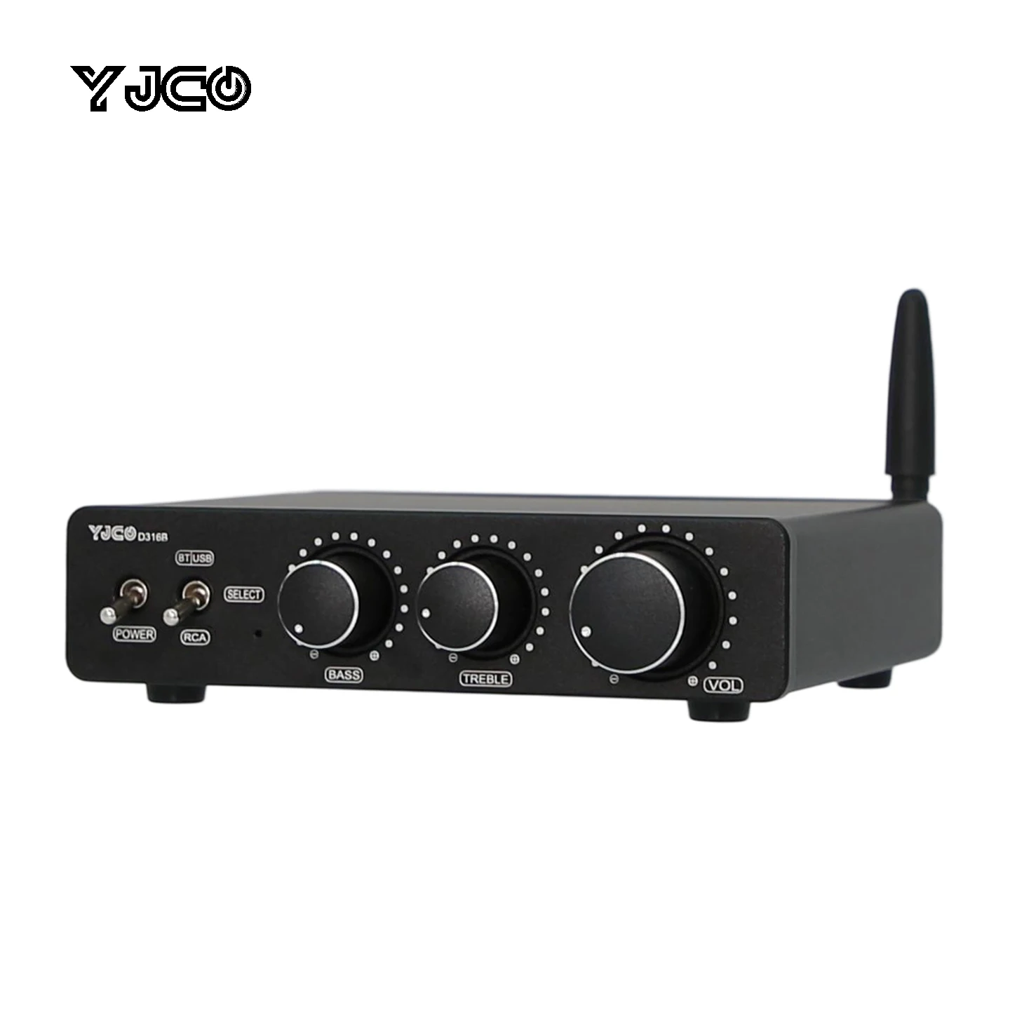

YJCO TPA3116*2 Hi-Fi усилитель мощности Bluetooth 5.4 QCC3084 100Вт*2/4Ω 50Вт*2/8Ω LDAC USB стерео аудиоусилитель для пассивных колонок D316