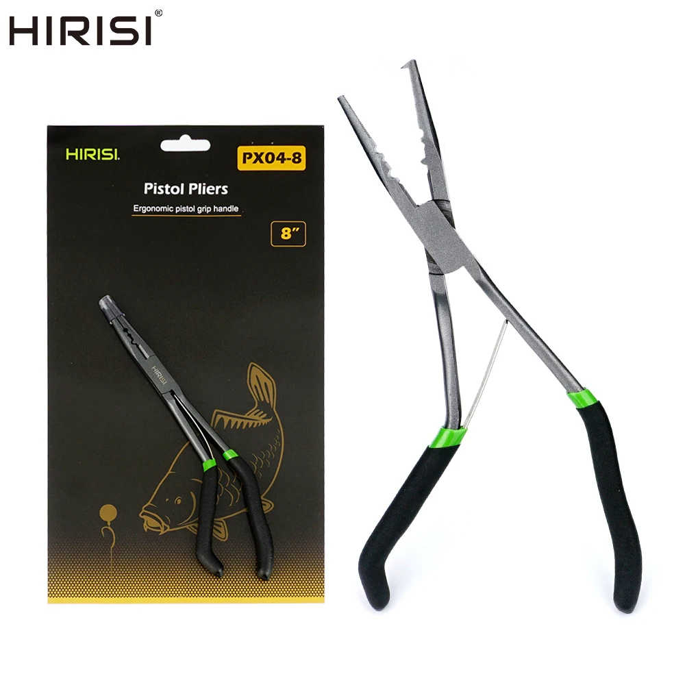 Hirisi Fishing Pliers Outdoor Fishing Tools High Carbon Steel Hook Remove Line Cutter Fishing Accessories PX04