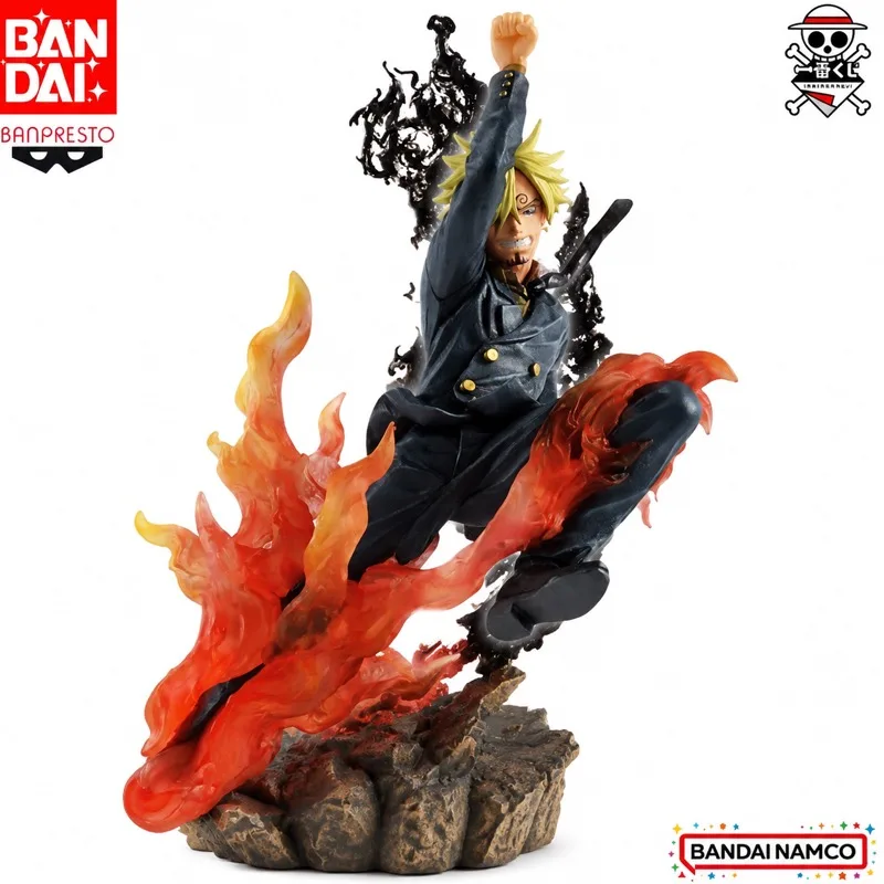 

In Stock Bandai Original Ichiban Kuji One Piece Sanji Action Figure Model Doll Brand New Boxed Anime Characters Toys Model
