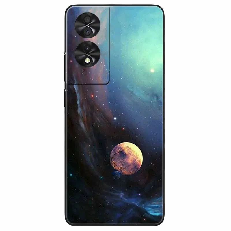 Voor TCL50 XE 5G Case 50xe Zwart Silicon Dier Geschilderd Telefoon Gevallen voor TCL50 5G Schokbestendig Soft cover Cartoon TPU Shell tcll50