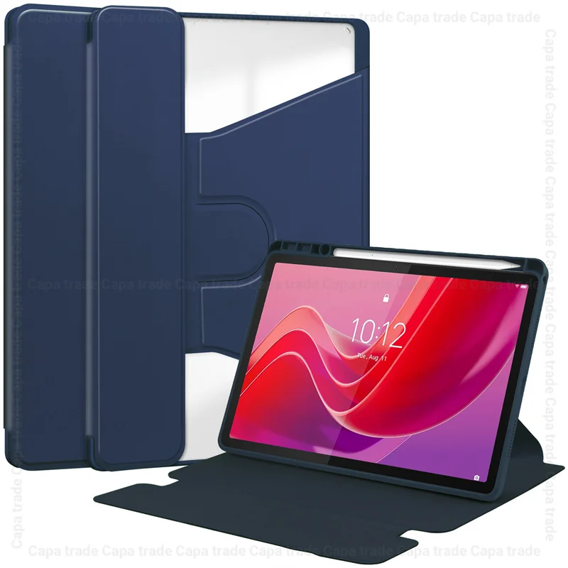 

Auto Sleep/Wake For Funda Lenovo Tab M11 (2024) 11" Smart Case with Pencli Holder For Lenovo TB330FU TB330XU Acrylic Back Shell