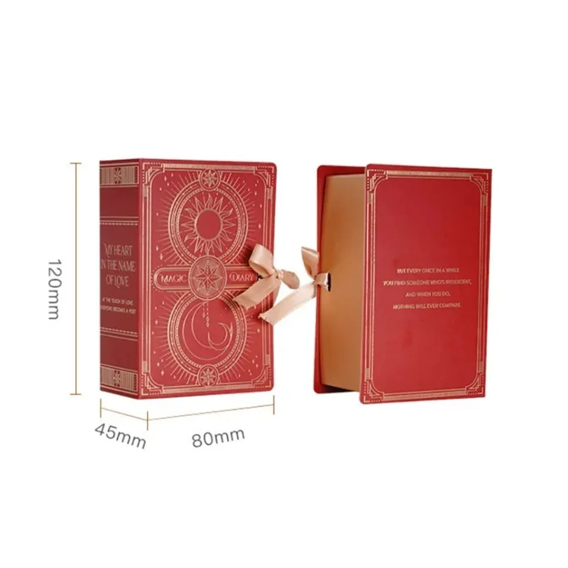 10/30/50 Magic Books Wedding Candy Boxes Divination Stars and Moon Patterns Chocolate Packaging Boxes Ramadan New Year Souvenirs