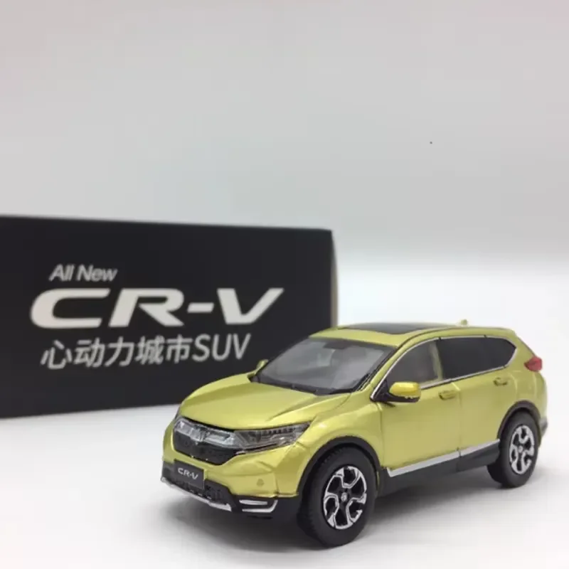 for CRV 2017 1:43 Diecast SUV Alloy Plastic Simulation Static Model Collection Display Gift Finished Product Toy