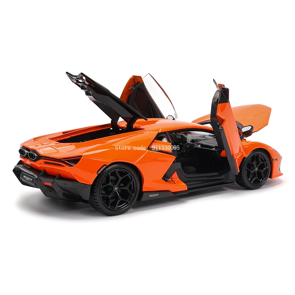 Bburago 1:24 Lamborghini Revuelto car model high imitation  die casting metal children toy boyfriend gift simulation alloy car