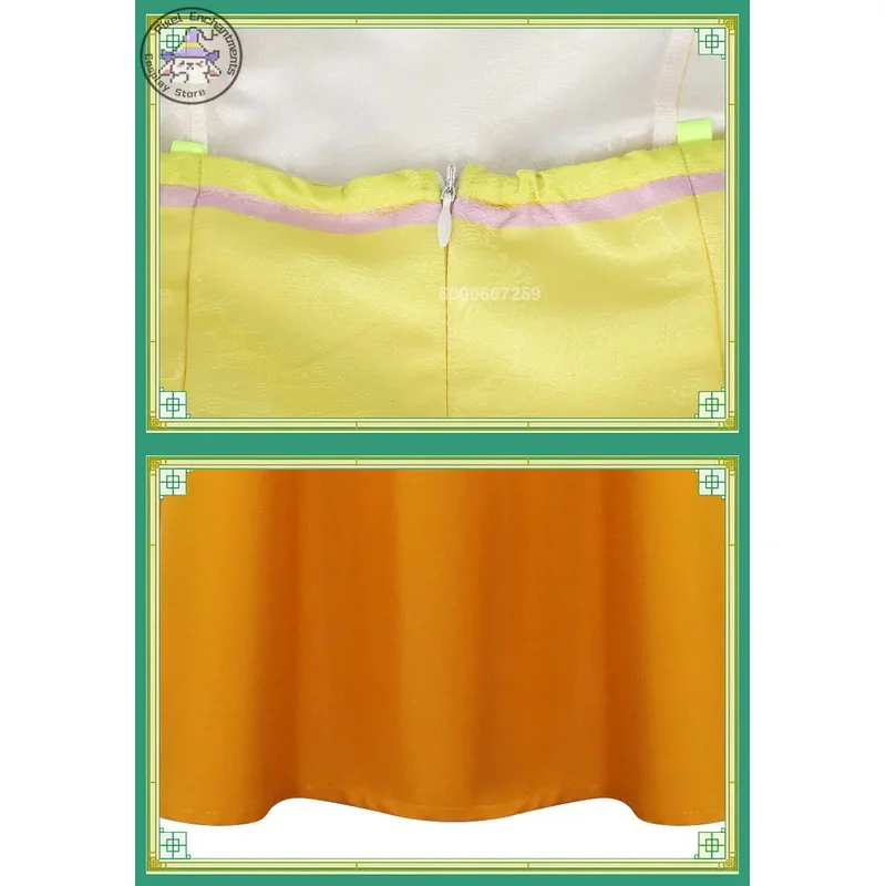 약사의 일기 "닝의 고대 스타일 롤플레잉, 고양이 요소 댄스, 전통, 할로윈, 한푸 의상 sf/1