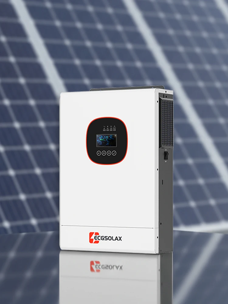 ECGSOLAX 100Ah 12.8V/25.6V bateria litowo-żelazowo-fosforanowa (LiFePO4) + 2kW/3.6KW 12V/24V inwerter off-grid do zastosowań domowych, awaryjnego zasilania i systemów energii słonecznej. — 2