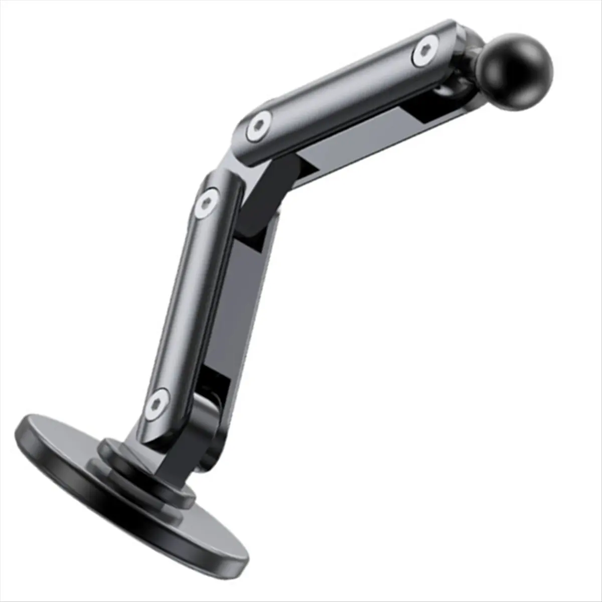 Promotion Mobile Phone Holder Universal Ball Joint Metal Aluminum Alloy Car Mount Adhesive Base Accessories