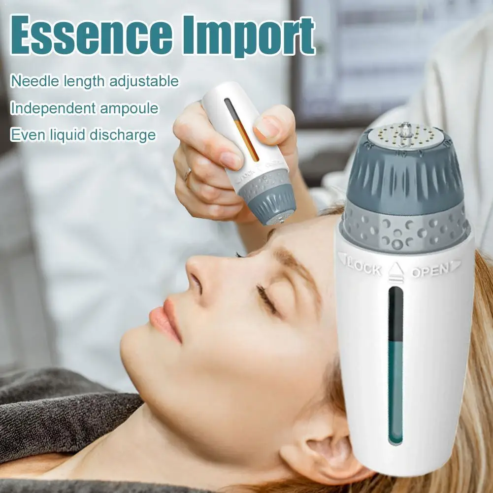 

Аппарат для микронидлинга (микроигольчатый массажер) для увлажнения кожи, домашний инструмент для ухода за лицом и кожей, для женщин