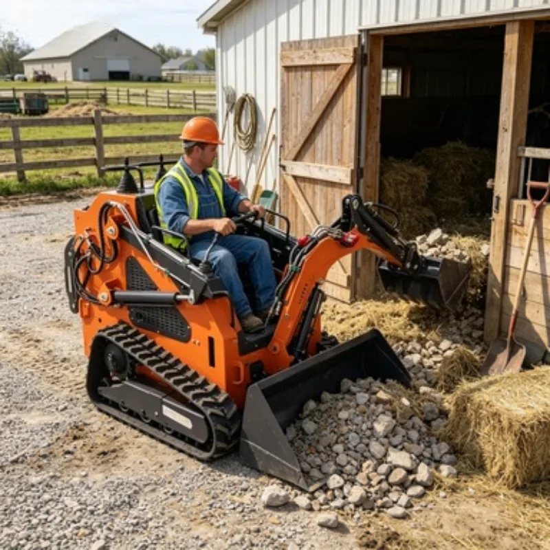 2ton 3ton 5ton Tracked Sliding Loader Front End Loaders Cheap Price Crawler Skid Steer Loader