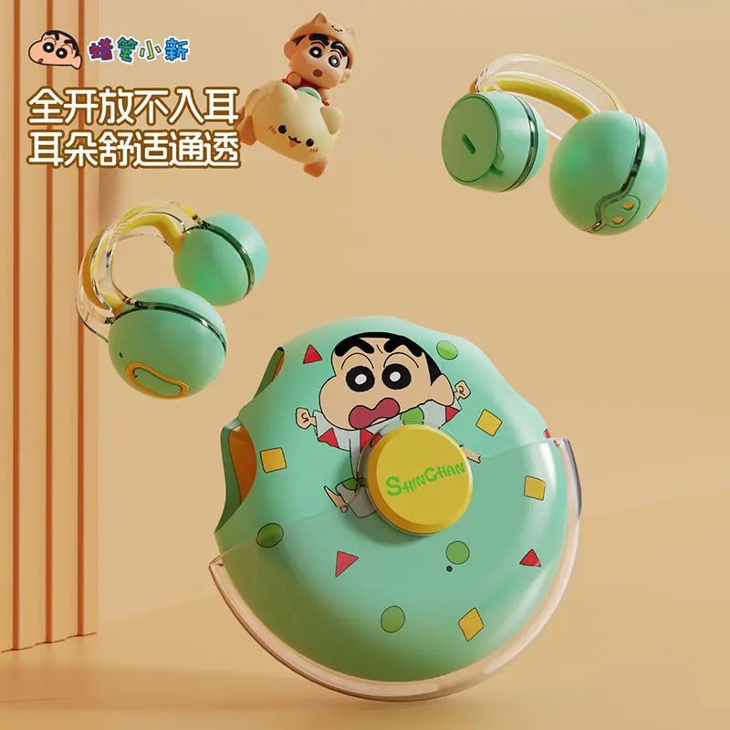 

Crayon Shin chan Cartoon Bluetooth Earbuds Wireless Clip on Ear Type No In Ear High Sound Quality Noise Reduction Ear Clip