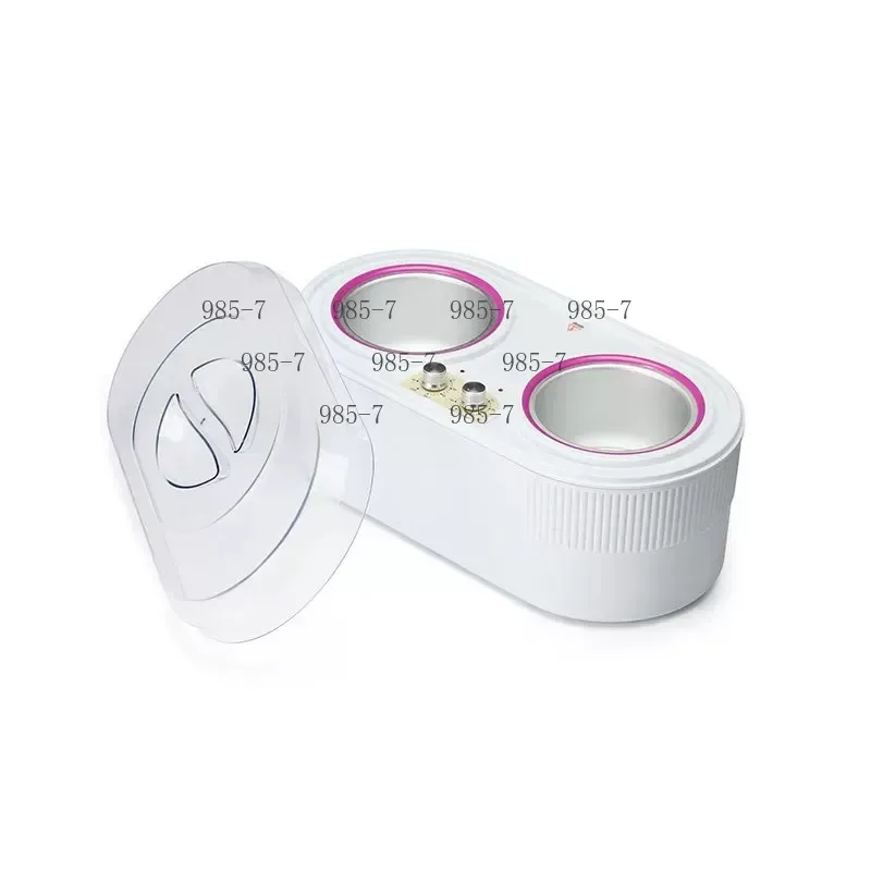 YM-8328 Double Pot Wax Heater, Hair Removal Wax Melter (Inner Pot Not Included)