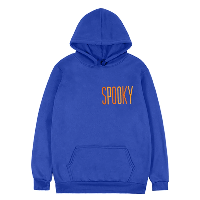 Vintage Halloween Sweatshirt Spooky Hoodies Aesthetic Retro Halloween Women Clothing Streetwear Clothes m