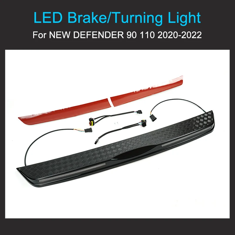 90 110 2020-2025 LED Dynamic Turning Light for New Defender Tail Light LED Brake Light for Land Rover Defender