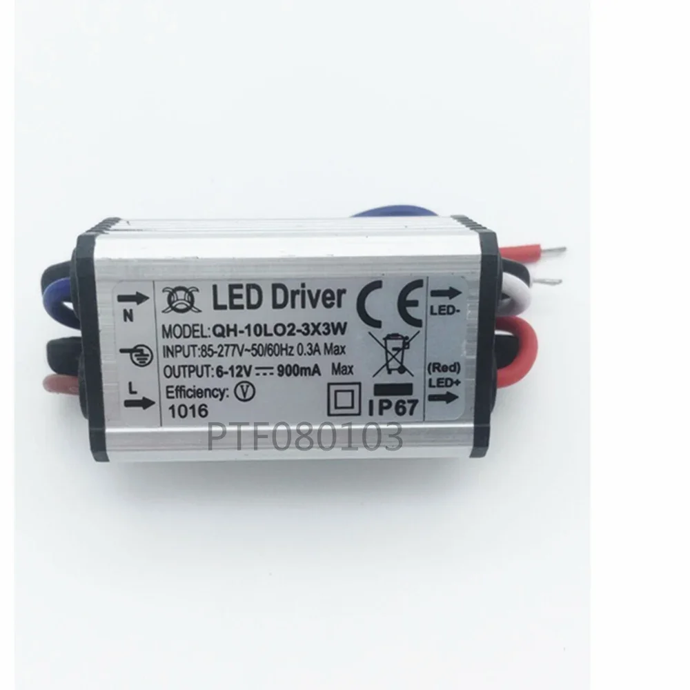 10W full spectrum 400nm~840nm led grow lights with 10w driver for hydroponics