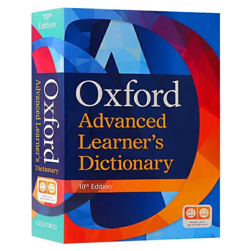 

English Dictionary Oxford English-English Dictionary Advanced 10th Edition English Original illustration Study Book