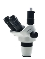 High Cost-effectiveness--AmScope 6.7X-45X Trinocular High-resolution Stereo Simul-Focal Zoom Microscope Head