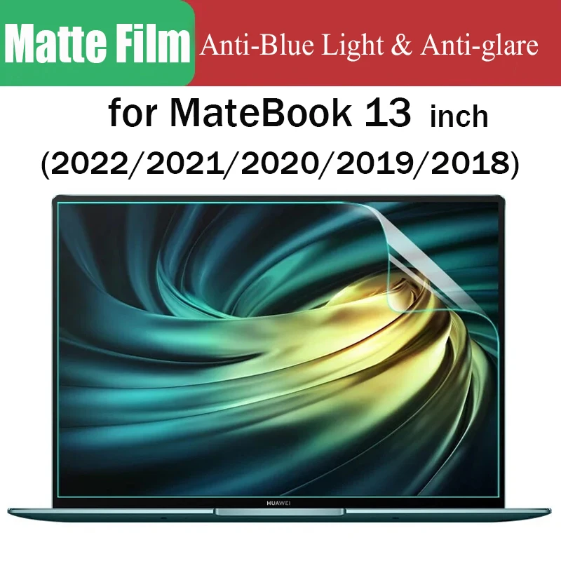 

13'' Laptop Screen Protector for Huawei MateBook 13 Inch 2022 2021 2020 2019 2018 Protective Eye Anti-blue Light Anti-Glare Film