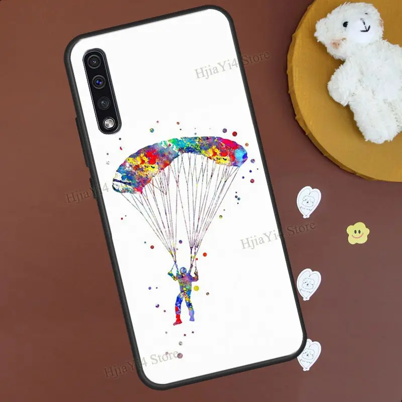 Paragliding Sport Phone Case For Samsung A71 A51 A31 A11 A21S A20e A70 A50 A40 A10 A20 S A12 A32 A42 A52 A72