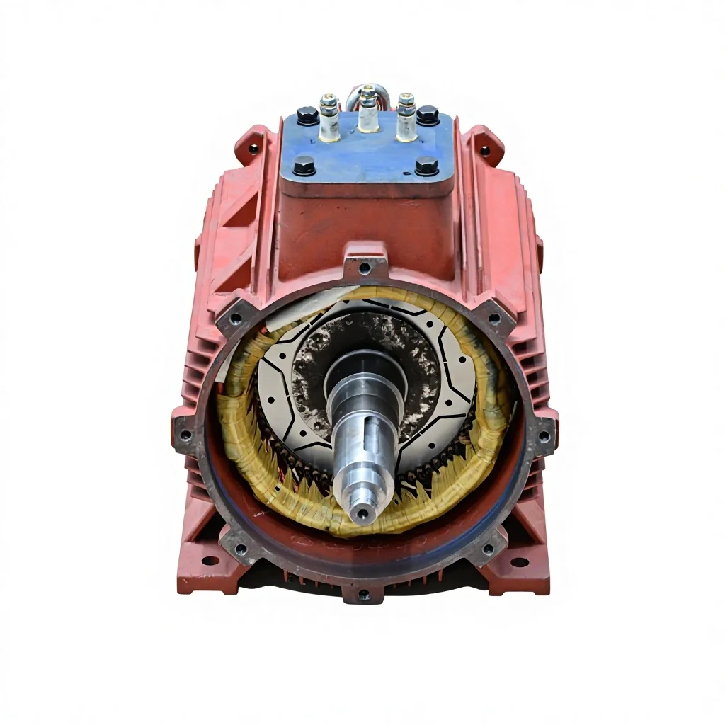 High Efficiency Permanent Magnet Synchronous Motor PMSM 380V 3 Phase Energy Saving