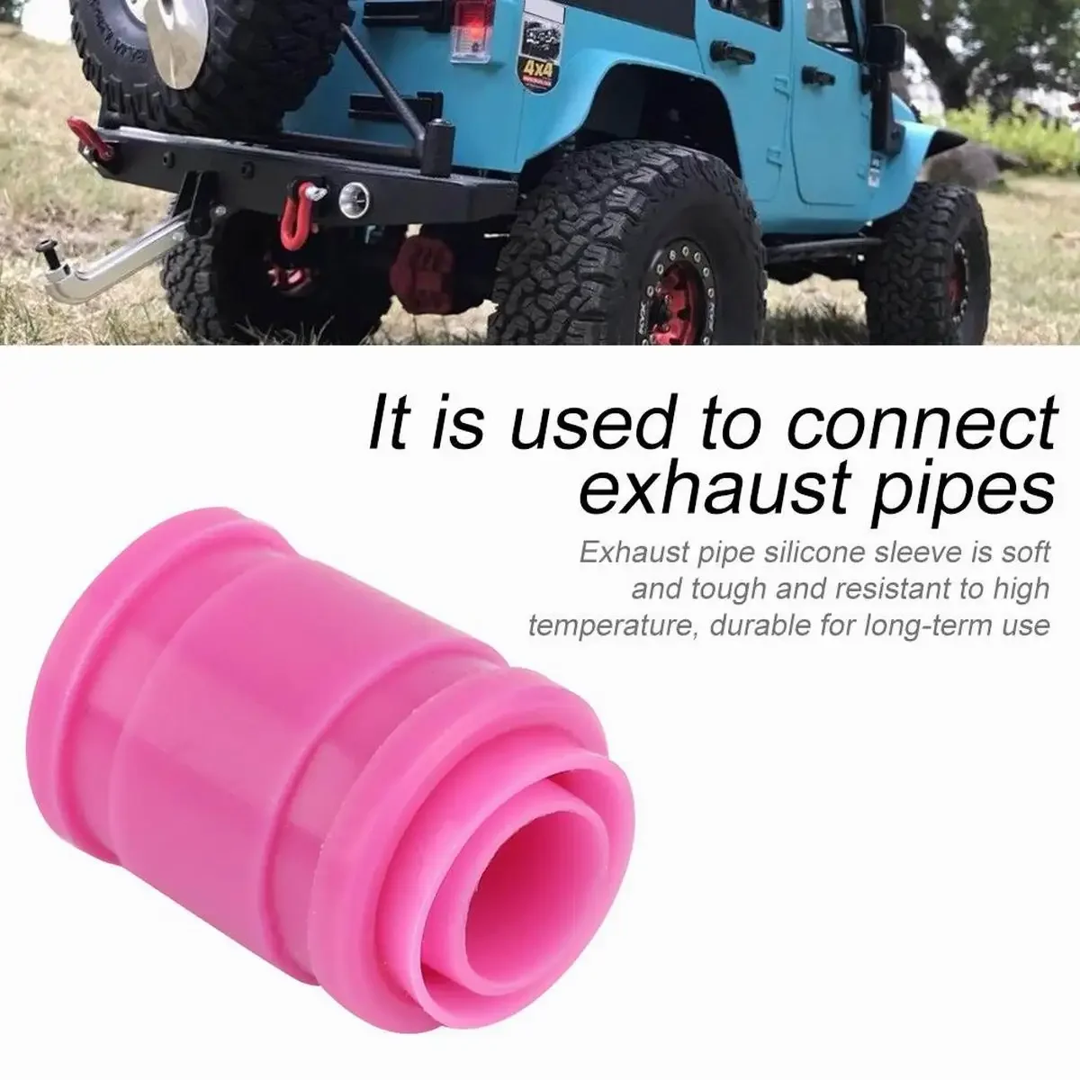 2 個 RC パーツ 02172 排気管チューブ HSP RC カーバギートラック Himoto Redcat