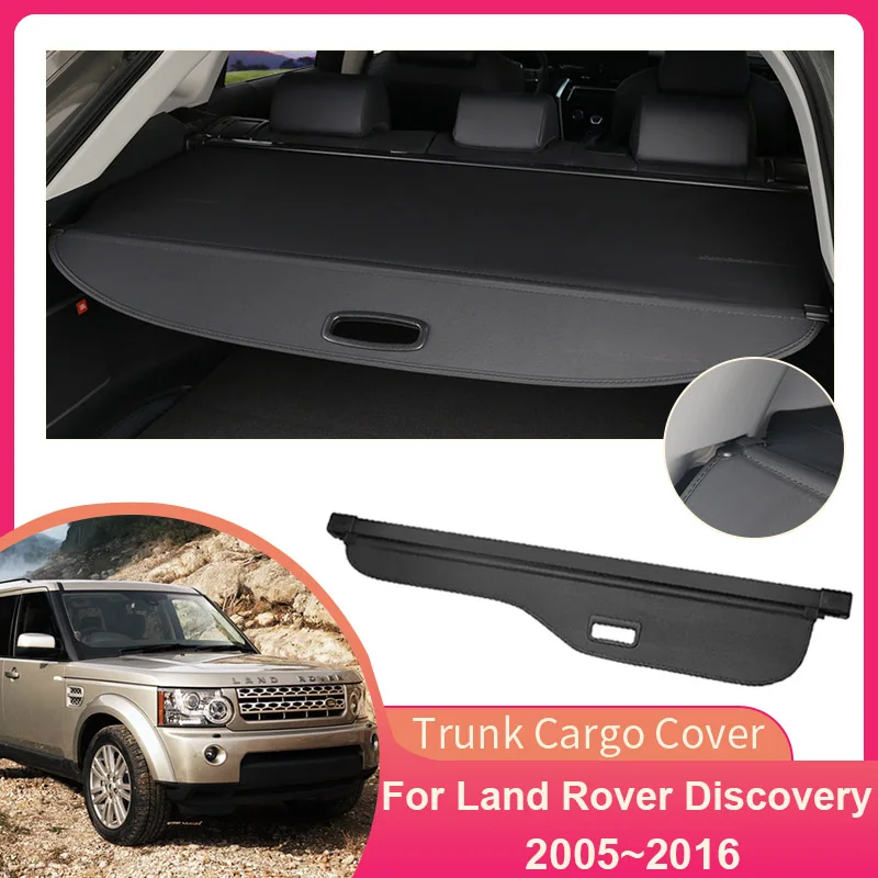 

Rear Trunk Cargo Cover for Land Rover Discovery 3 4 L319 LR3 LR4 2005~2016 Blind Shield Shade Curtain Partition Board Accessorie