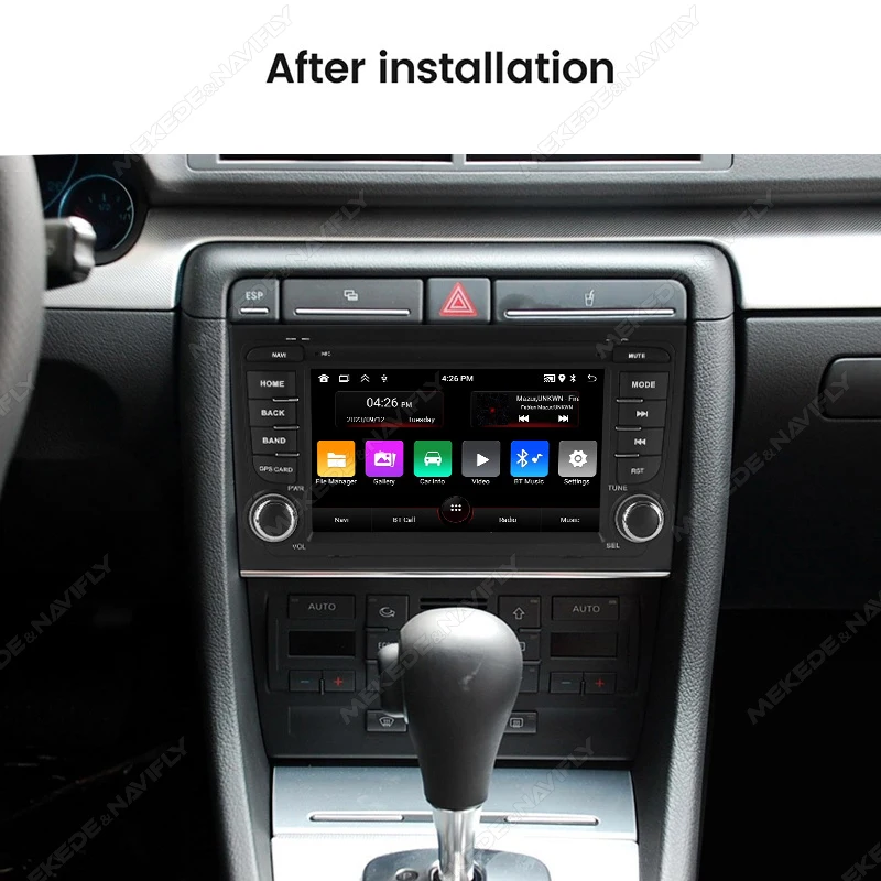 MEKEDE 7 inch HD Touch screen For Audi TT MK2 8J 2006 - 2014 Car Stereo Radio Android Auto Carplay Audio 2 din Receiver WIFI