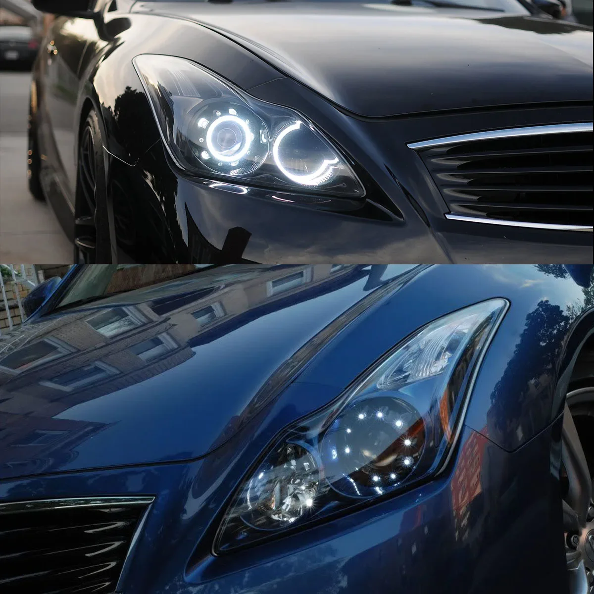 Front Headlight Lens Cover for Infiniti G Series G37 G35 G25 Q40 Transparent Cover Headlight Glass Shell Lamp Shade 2008-2013