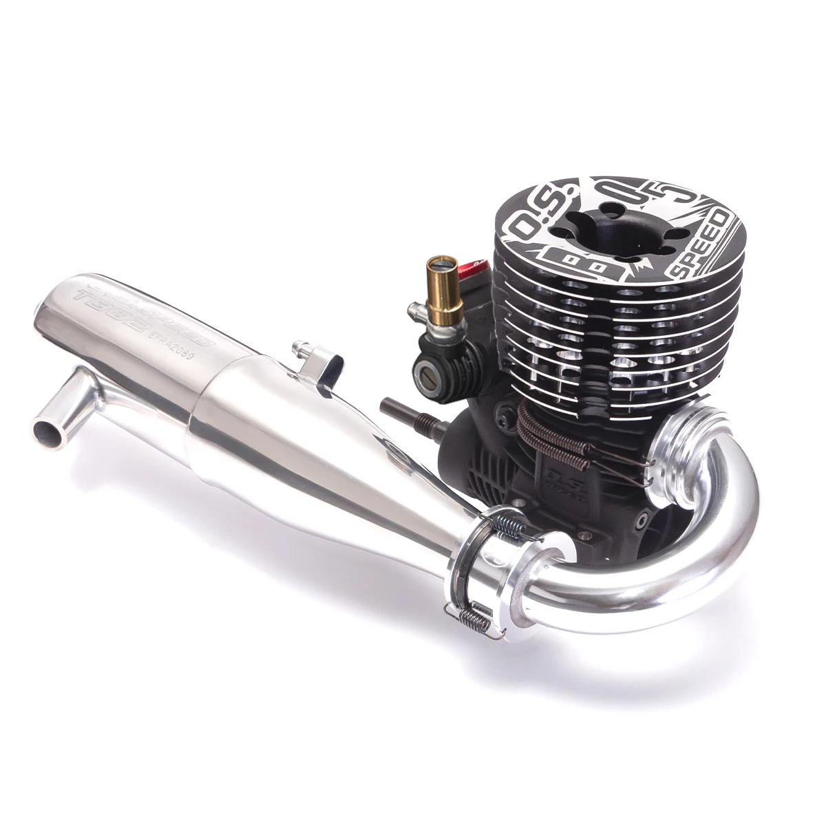OS Engines Speed B2105 21 Nitro Engine Full Combo With 1EK01 Exhaust Pipe For 1/8 RC Buggy Off Road Model Racing Car Engine Kit