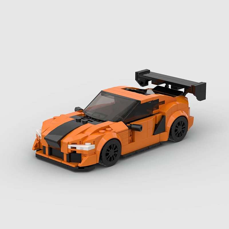 

Конструктор гоночный автомобиль MOC Supra GR F1, конструктор скоростных чемпионов, супер-гонка, кирпич, подарок на Рождество, город, технические идеи игрушек