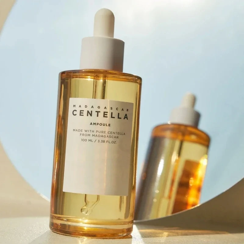 Madagascar Centella Ampoule & Cleansing Oil ที่มีน้ำหนักเบาผลิตภัณฑ์ดูแลผิวสำหรับผู้หญิงมืออาชีพ