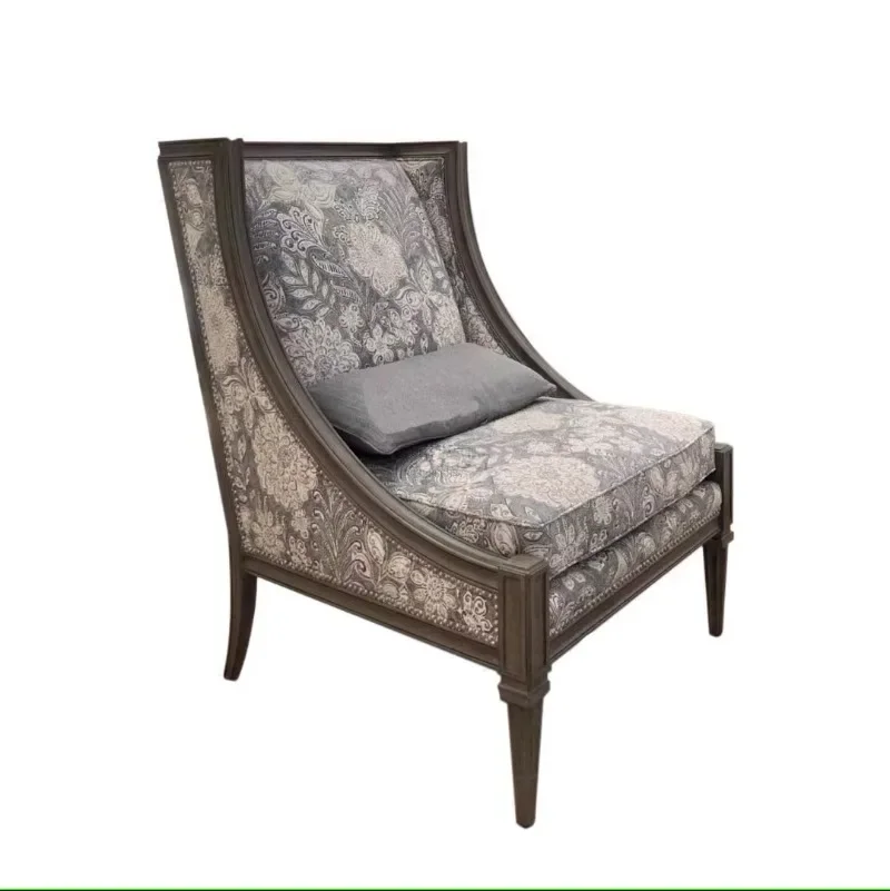 

Morrie Impression Sofa Chair, Oak Frame Softbag American, Country Living Room High Back Chair