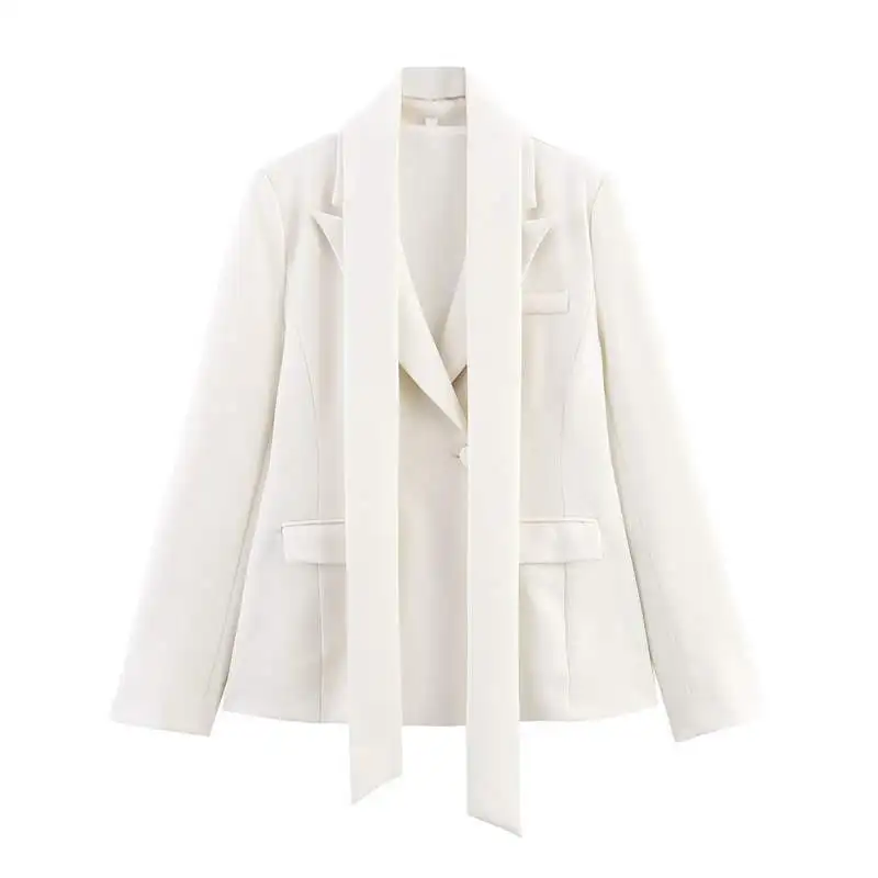 

Повседневный универсальный маленький черный стиль платья, женский пиджак, простой дизайн, французская весенняя модная верхняя одежда