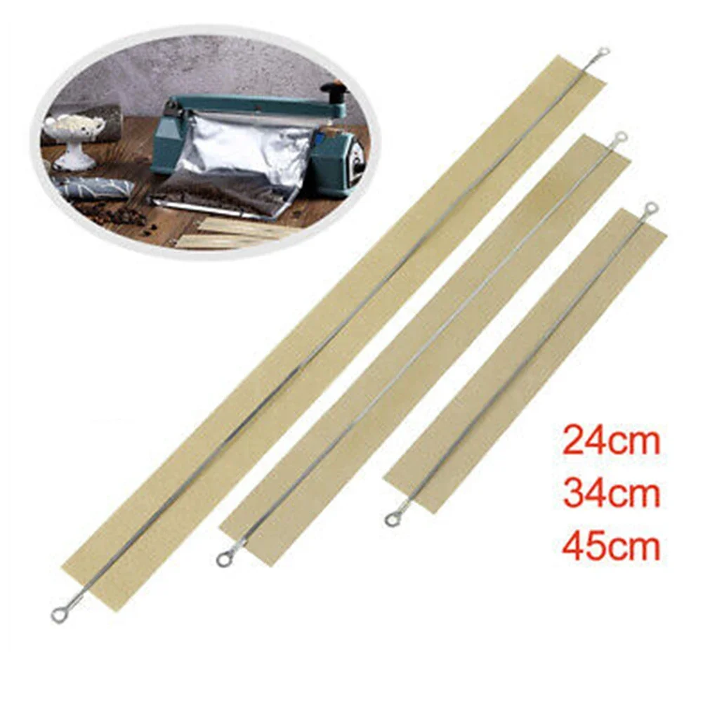 200mm/300mm/400mm Machine Impulse Sealer Heat Wire Element Strip Sealing High Temperature Cloth With Heating Wire Tool Parts