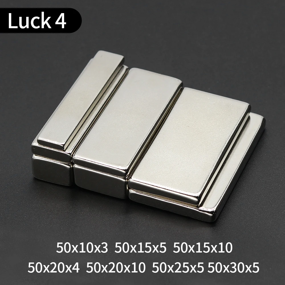 50x10x3,50x15x5,50x15x10,50x20x4,50x20x10,50x25x5,50x30x5MM Neodymium Magnet N35 Permanent NdFeB  Super Powerful Block Magnets